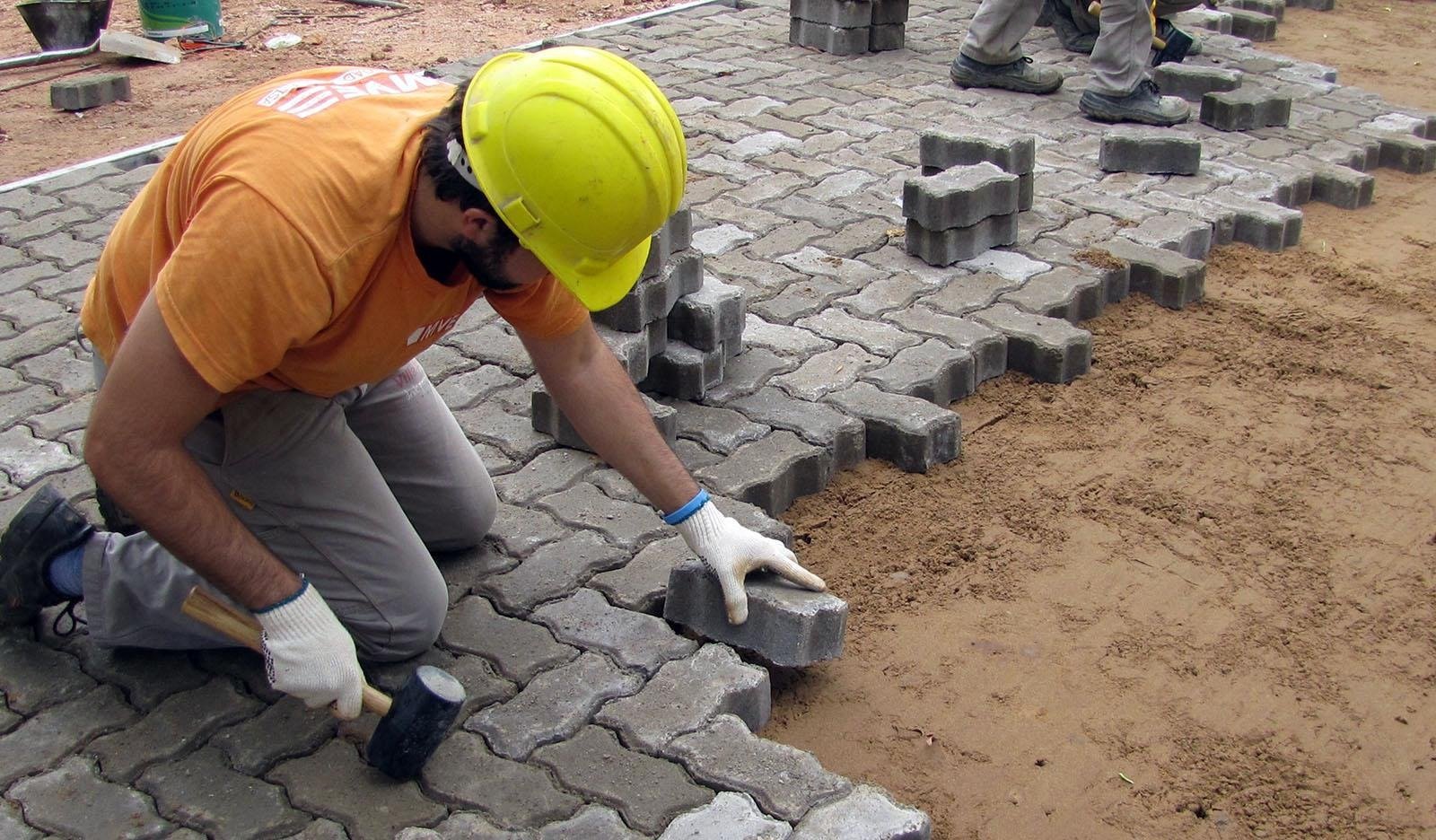 Paver Block Laying Project - Brake Parts India